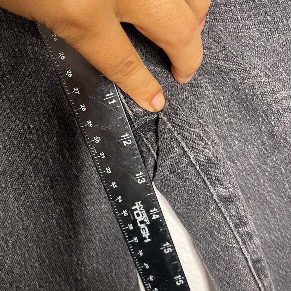 Madewell Womens Jeans Size 28 The Perfect Vintage Jean Denim Faded Black - Picture 7 of 14